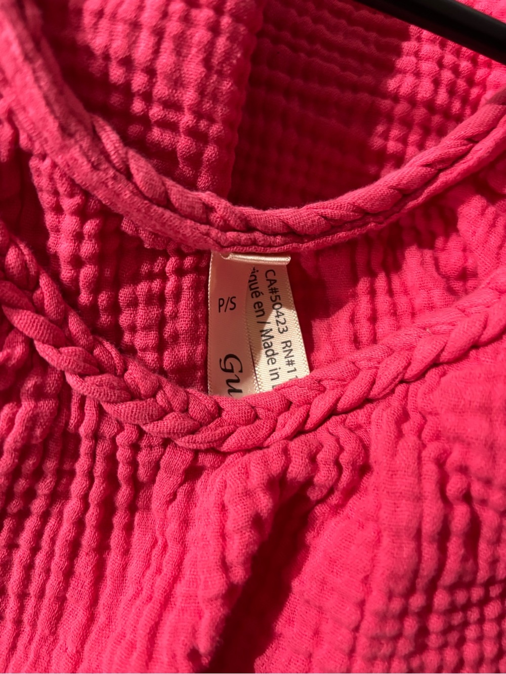 Waffle Knit Tank Top - Picture 2 of 2